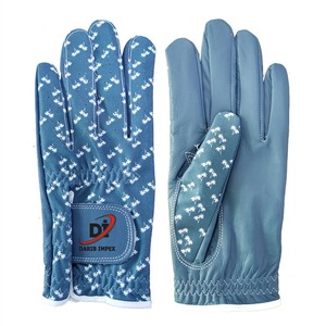 ถุงมือกอล์ฟกีฬานิ้วทนทานระบายอากาศวัสดุ PU ป้องกันรังสียูวีสำหรับอากาศร้อนเปียกสำหรับขี่จักรยานและยิม - Product Image 4