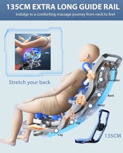 <b>Massages</b> <b>Chair</b> with Health Detection Air Walking Technology Electric Full-Body Reclining <b>Massages</b> <b>Chair</b> with Zero Gravity - Product Image 4