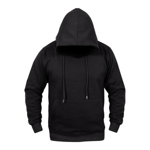 Sweat à capuche baggy épais et caoutchouteux avec étiquette sweat à capuche surdimensionné en polaire vierge Hip Hop lavé à l'acide sweat à capuche unisexe - Product Image 2