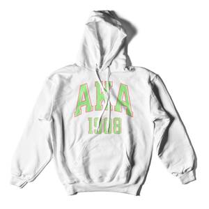 Sudadera con Capucha para Mujer, Corte Regular, Logotipo Frontal Personalizado, Algodón Blanco, Invierno, Bordado Chenille, Estampado, Forro Polar Ecológico - Product Image 1