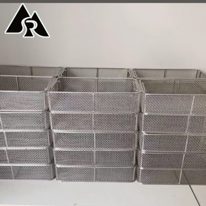 Thép không gỉ khử trùng giỏ dụng cụ phẫu thuật khử trùng khay giỏ cho chỉnh hình Ent Nhãn KhoA - Product Image 5