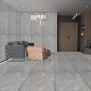 Carreaux de porcelaine émaillée polie 60x120 cm 13004 Carreaux de sol et de mur brillants Carreau de porcelaine de qualité supérieure pour usage domestique et commercial - Product Image 5