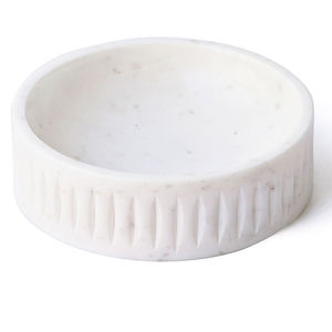 Indian Exporter Polished White Marble Bowl for Home Decor Accents or Side Dishes Available in at Affordable Bulk Wholesale Price - Product Image 2
