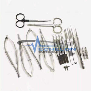Juego de 17 Instrumentos Microquirúrgicos Básicos para Cirugía de Mano, Acero Inoxidable, por ECHELON SURGICALS - Product Image 4