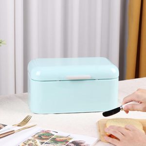 Boîte à pain industrielle moderne en métal grand conteneur de stockage de pain de comptoir pour l'usage de cuisine - Product Image 5