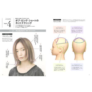 หนังสือคู่มือช่างเสริมสวย JP ใบมีดตัดผมสแตนเลสปลายแหลม เน้นบริเวณใบหน้า-แบบใช้มือ-ตัดได้โดยไม่ต้องใช้เครื่อง - Product Image 2