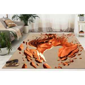 Alfombras Abstractas con Estampado de Pareja, Alfombra Moderna para Regalo de Enamorados, Alfombra Suave con Pelo Largo - Product Image 5