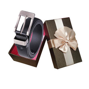 Cinturón Formal de Cuero Genuino para Hombre con Hebilla de Latón y Patrón Floral, Ligero y Duradero, Personalizable - Product Image 5