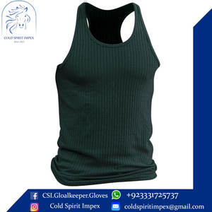 2025 hommes Slim Fit Muscle débardeur entraînement sans manches sous-vêtements en coton - Product Image 6