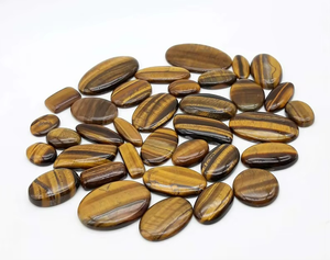 Wholesale Lot of 100% High Quality Tiger Eye Cabochon Polished and by <b>Weight</b> with Different Shapes Sizes for Jewelry Making - Product Image 2