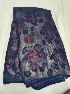 ผ้าพิมพ์ลายดิจิทัล georgette Foil สำหรับ sarees & dresses | งานเรียบๆ | ค่าจัดส่งพิเศษ - Product Image 5