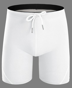 Printemps été poches décontractées pantalons Shorts boutons courts hommes musculation shorts pour hommes coton lin shorts de course - Product Image 5