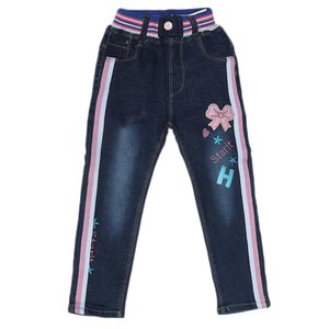 Pantalon en jean pour filles - Bleu foncé - Product Image 1