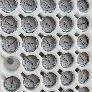 مقياس ضغط من الفولاذ المقاوم للصدأ صنع في الصين 40/50/60/80/100/150 مم مقاوم للتآكل والاهتزاز والصدمات مقياس ضغط BLD - Product Image 6