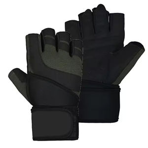 Venta al por mayor cómodos guantes de Ciclismo de medio dedo transpirables antideslizantes con etiqueta privada guantes de Ciclismo de medio dedo para hombres - Product Image 3