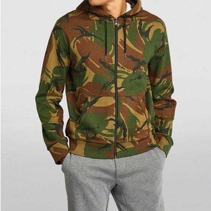 Hiver 2024 Custom Made Best Quality 450gsm Cotton Fleece Heavy Men's Casual Camo Design Hoodies Top Style Cheap Price Thermal - Product Image 1