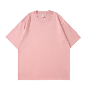 เสื้อยืดคอกลมพิมพ์ลายสำหรับผู้ชายเสื้อ100% ผ้าฝ้ายเปล่าขนาดใหญ่พิมพ์โลโก้ได้ตามต้องการ - Product Image 1