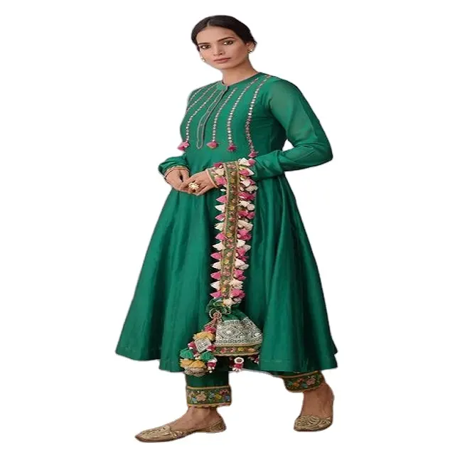 Традиционные пакистанские платья/летнее платье, женская одежда/новейший Шелковый дизайн Kurti