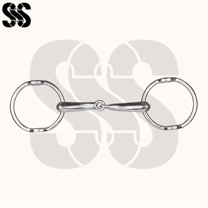 Brida de Acero Inoxidable Ajustable para Caballos, Cómoda para Montar y Entrenar, Duradera con Soporte Lateral Estable - Product Image 4