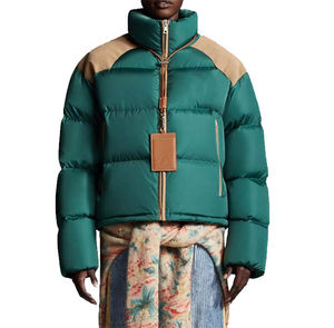 Chaqueta de Burbuja Impermeable con Capucha, Bordada, Estilo Casual, Color Sólido, Invierno 2025, Hecha a Medida, Estilo Regular, Hecha en Pakistán - Product Image 2