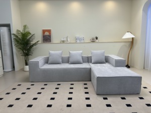 YY16 # Divano Modulare Rettangolare a Due Posti <span class=keywords><strong>di</strong></span> Lusso, Compresso Sottovuoto, in Velluto <span class=keywords><strong>di</strong></span> Alta Qualità, <span class=keywords><strong>Design</strong></span> <span class=keywords><strong>Moderno</strong></span> per <span class=keywords><strong>Soggiorno</strong></span> - Product Image 6