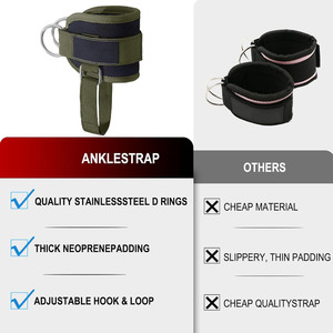 Pesas Ajustables para Tobillos y Muñecas, Almohadillas para Ejercicios de Glúteos, Equipo de Gimnasio - Product Image 5