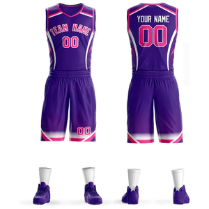 Personalizado de alta calidad XS tamaño de los hombres de baloncesto Jersey pantalones cortos ropa deportiva transpirable nombre personalizado Número de impresión uniforme juvenil - Product Image 3