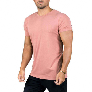 Camiseta de bambú para entrenamiento personalizada al por mayor, ropa deportiva atlética masculina para gimnasio, ropa de gimnasio activa para hombre - Product Image 3