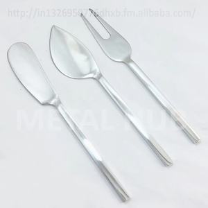 Eco Friendly Stainless Steel Cheese <b>Knives</b> Set Durable Stylish Cutlery Perfect for Giveaways Events Gifting Kitchen & Party Use - Product Image 6