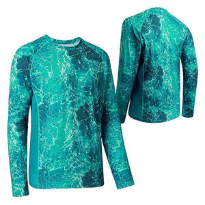 Sudadera con capucha de camuflaje Ropa de pesca Camisas de secado rápido para hombre Diseño personalizado Jersey de pesca Camisa de pesca de manga larga - Product Image 6