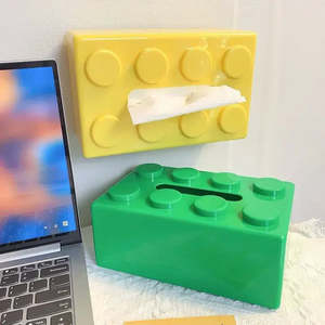 Boîte de rangement en plastique pour mouchoirs LEGO Novelty, design unique - Product Image 6