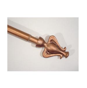 Pure Aluminium <b>Curtain</b> Window & <b>Door</b> Knob Authentic Brass Decorative Finials Hand Engraved - Product Image 2