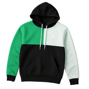 Sweat à capuche épais à épaules tombantes hommes 400 GSM Logo personnalisé coton thermique poids lourd sweats à capuche surdimensionnés - Product Image 1