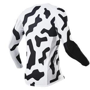 100% poliéster al por mayor sublimación unisex malla personalizada motocross Jersey - Product Image 2