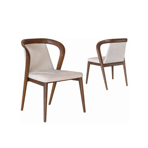Chaises de Restaurant de salle à manger en bois massif italien en teck pour meubles de salle à manger chaise de salle à manger chaises de haute qualité - Product Image 4