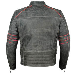 Heavy Duty Venta caliente chaquetas de cuero de la motocicleta de calidad superior de diseño personalizado chaqueta de cuero de la motocicleta - Product Image 3