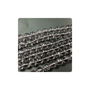 Venta al por mayor 12-14mm Rosa amatista cuarzo Micro bola facetada cuentas de piedra Premium para la fabricación de joyas directamente de fábrica - Product Image 5