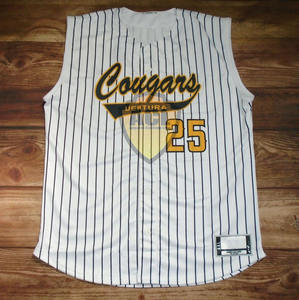 โลโก้ที่กําหนดเองเบสบอลซอฟท์บอลสวมใส่ใหม่ Sublimated ผู้ชายซอฟท์บอลย์เสื้อผ้ากีฬาผู้ชายเสื้อ - Product Image 1