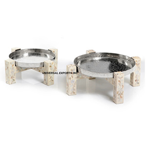 Tazón de Chocolate Decorativo de Metal, Calidad Premium, Hecho a Mano, Tazón para Dulces, Tamaño Personalizado, Nuevo Soporte de Chocolate de Metal de Diseño - Product Image 1