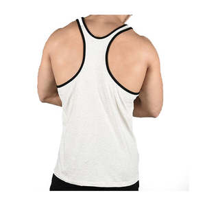 Camiseta sin Mangas Personalizada de Marca para Levantamiento de Pesas, Cuello Redondo, Secado Rápido, Talla Grande - Product Image 3