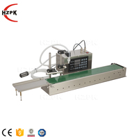 HZPK Machine de Remplissage Automatique de Petites Bouteilles pour Parfum et Eau, avec Convoyeur, pour Cosmétiques et Lotions