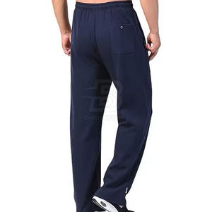 Pantalon de survêtement hommes de haute qualité taille moyenne poches coton Logo personnalisé OEM Service prix de gros dernier modèle droit décontracté - Product Image 5