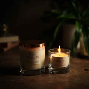 Vela Aromática Premium de Cera de Soya Orgánica con Aceites Esenciales de Lavanda, Árbol de Té y Menta para Alivio del Estrés y Relajación - Product Image 1