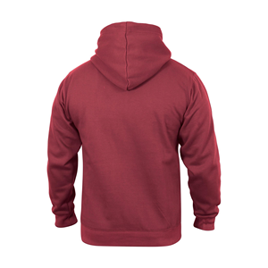 Technics-Sudadera con capucha unisex con cremallera para hombre, 100% de algodón, lavada con ácido, felpa francesa con apliques de diseño cuadrado desgastado - Product Image 3