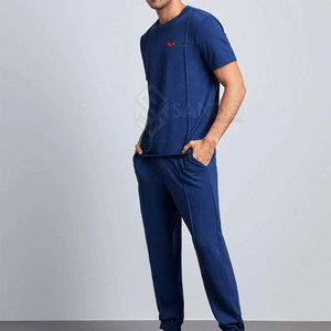 ชุดวอร์มลำลองสำหรับผู้ชาย, ชุดลำลองน้ำหนักเบาเป็นมิตรกับสิ่งแวดล้อมทำจากวัสดุที่ดีที่สุดสำหรับฤดูร้อน - Product Image 3