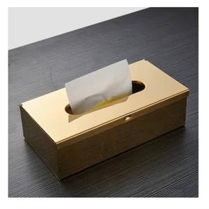 Gold Polished Tabletop <b>Tissue</b> Holder 2K25 Trending <b>Tissue</b> Holder <b>Box</b> Office Home Tableware Dining Handmade <b>Tissue</b> <b>Box</b> - Product Image 4