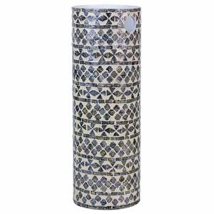 Accrocheur beau utile fonctionnel vibrant méticuleusement fait à la main nacre Capiz porte-parapluie - Product Image 6