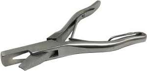 Emerald <b>Instruments</b> Stainless Steel Ear Notcher V Large NSI-HZ-1910 CE Certified for Navel <b>Veterinary</b> <b>Surgical</b> <b>Instruments</b> - Product Image 2