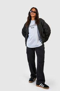 Camisetas extragrandes con hombros caídos de la mejor calidad para mujer, Material de algodón 100%, ropa de calle transpirable ligera de secado rápido - Product Image 4