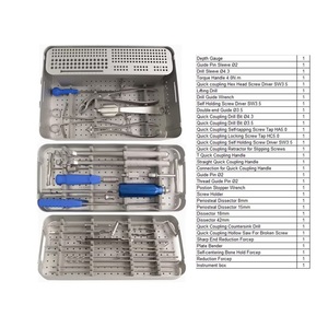 Ensemble de grands fragments d'instruments chirurgicaux en acier inoxydable, ensembles de chirurgie réutilisables, certifiés CE, fabricant et fournisseur mondial - Product Image 5
